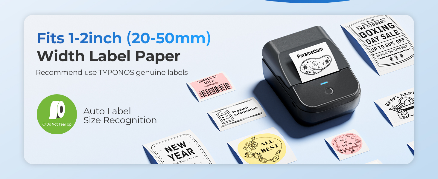 label maker machine with tape label printer thermal printer sticker printer thermal label printer