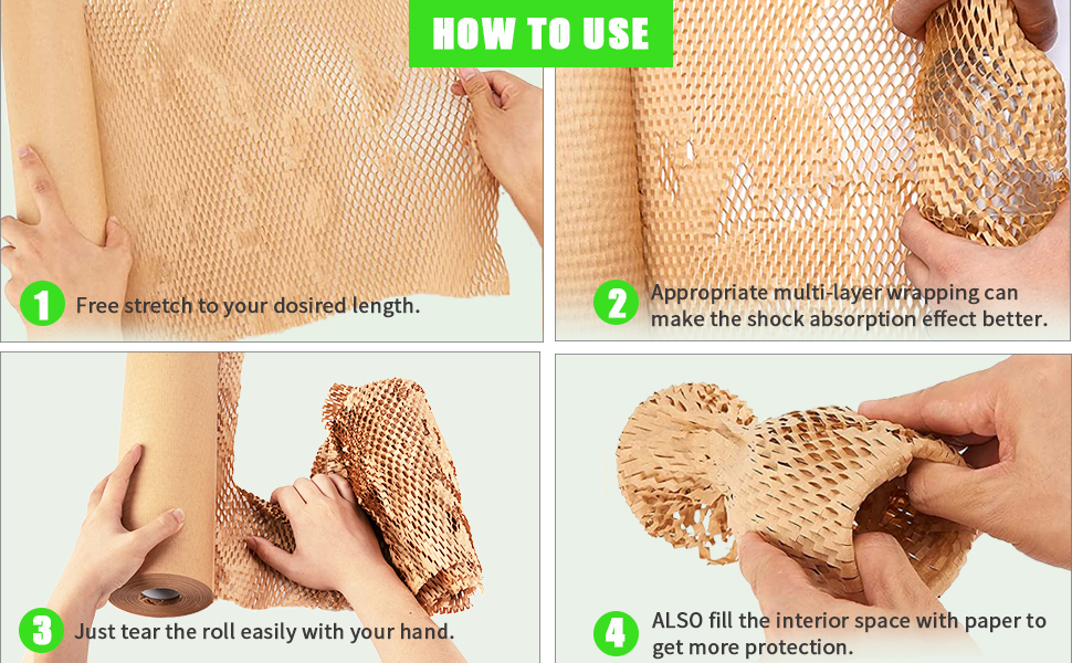 honeycomb packing paper