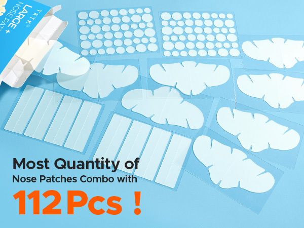 Most quantity of nose patches combo