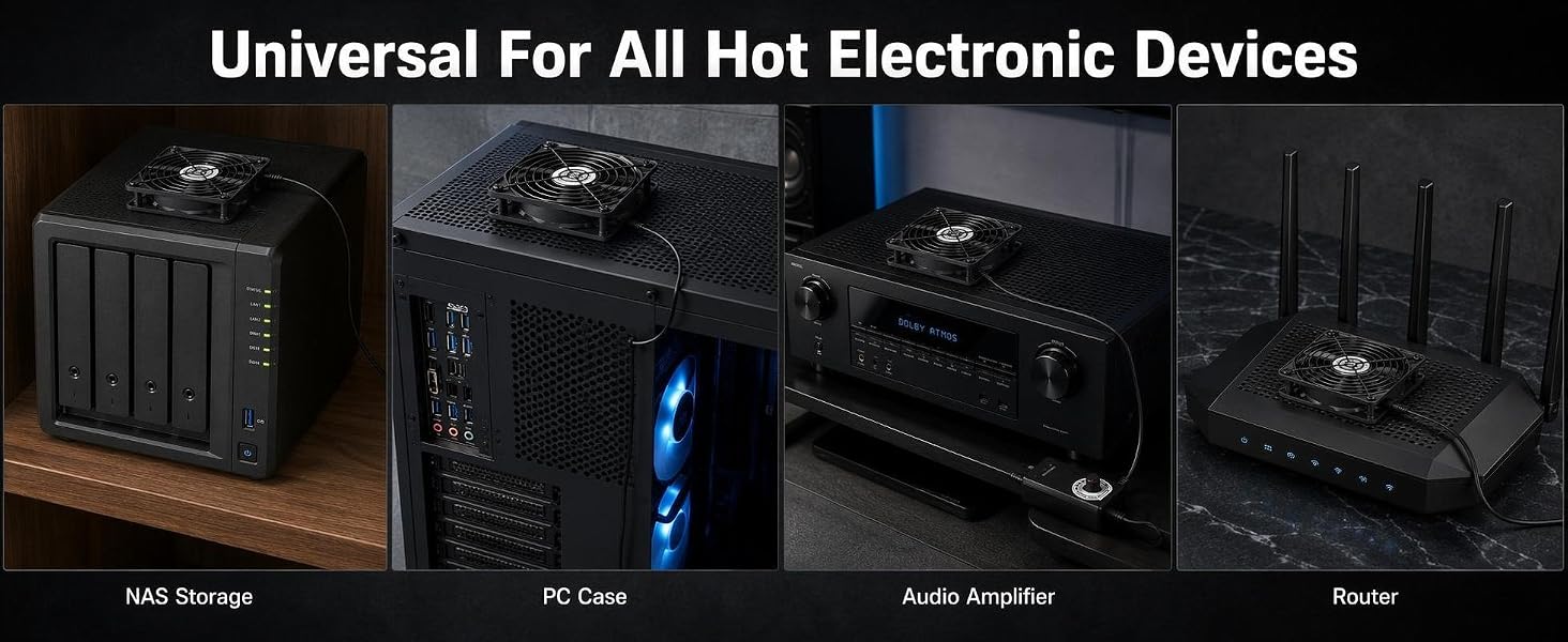 computer fans 120mm fan pc fan small plug in fan rv refrigerator fan