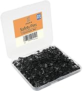 500PCS Safety Pins, 0.75Inch/19mm Small Safety pins, Rust Resistant Nickel Plated Steel Set for C...