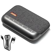 NUROUM A05B Bluetooth Conference Speaker and Microphone, Portable Wireless Speakerphone with Nois...