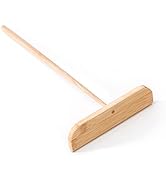 BOENLU Premium Tool Crepe Spreader & Pancake Rake, 9.29in Long Handle, Non Stick Kitchen Tool for...