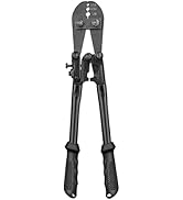 TooTaci Wire Rope Crimping Tool, Wire Rope Swaging Tool for Aluminum Oval Sleeves, Double Sleeves...