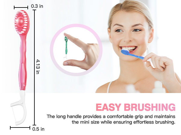 mini disposable toothbrush