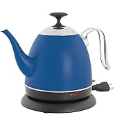 Chantal Mia electric water kettle, Matte Blue Ryder, 32 oz/4 cups