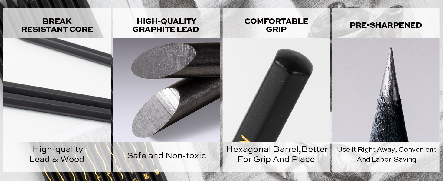 2HB Lead Pencils