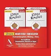 Little Remedies Infant Fever & Pain Reliever, Natural Berry Flavor, 2 Fl Oz (Pack of 2)