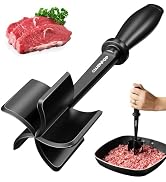 Meat Chopper, Hamburger Smasher Tool, Ground Beef Chopper Tool and Premium Heat Resistant Masher,...