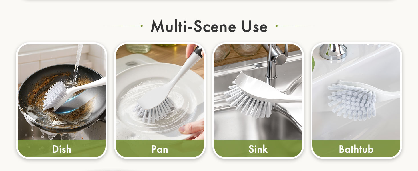 sink brushes for cleaning dishes