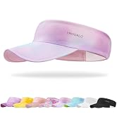 Trodalo Kids Sun Visor Hats for Girls Boys, Lightweight Cooling Stretchy Visor, Packable Sports H...
