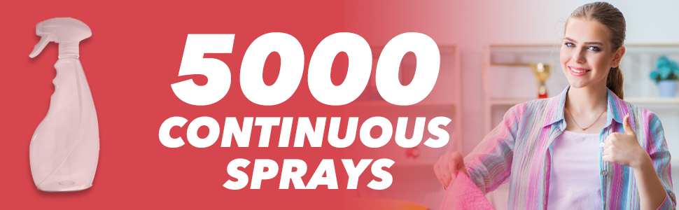spray bottles
