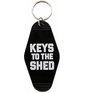 Shed Keychain Keys To The Shed Motel Keychain