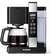 SHARDOR 10-Cup Programmable Drip Coffee Maker, LED Display,Smart Memory | 24-Hour Delay Brew,Cust...