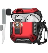Maxjoy for AirPods 4 Case with Lock, AirPods 4th Generation Case Cover with Cleaner Kit Shockproo...