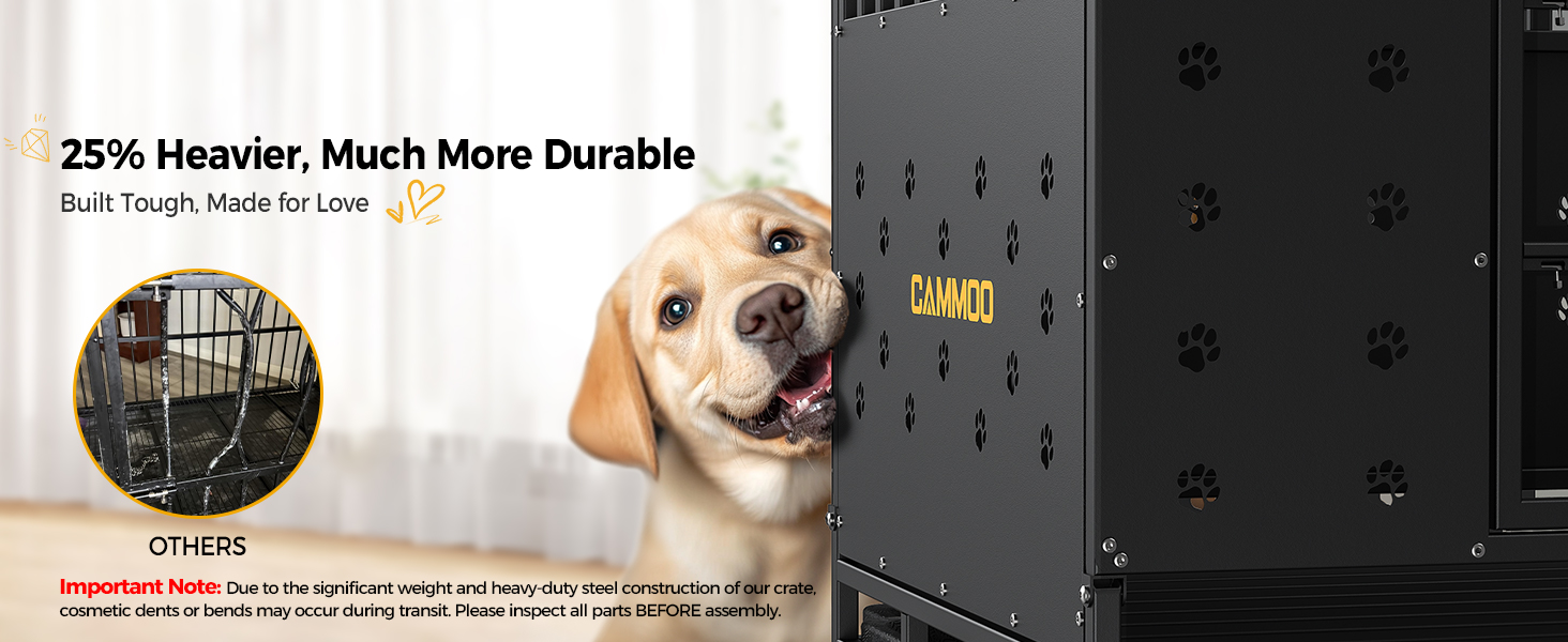 25% heavier, Durable