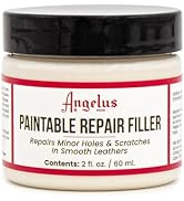 Angelus Leather Filler for Filling or Repairing Holes, Tears, Cracks, Scratches, for Leather Car ...