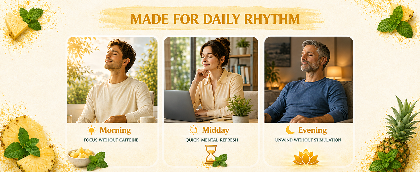 MADE FOR DAILY RHYTHM