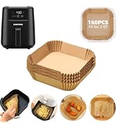 Air Fryer Liners for CHEFMAN 2Qt Mini Air Fryer,Mini Air Fryer Liners Disposable Small 2 qt 2.6qt...