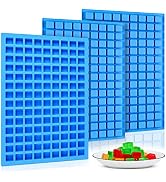 Square Silicone Candy Molds - Mini Silicone Molds for Hard Candy, Chocolate, Gummy, Caramel, Gana...