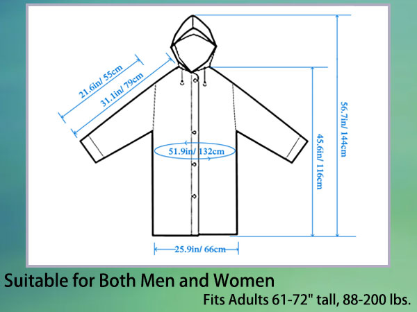 mens rain jacket