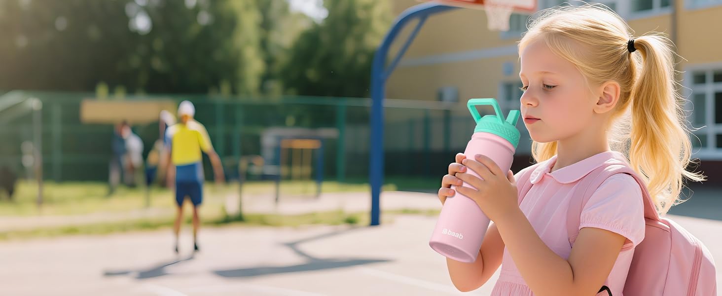 18oz kids water bottle
