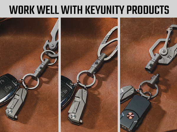 detachable key ring