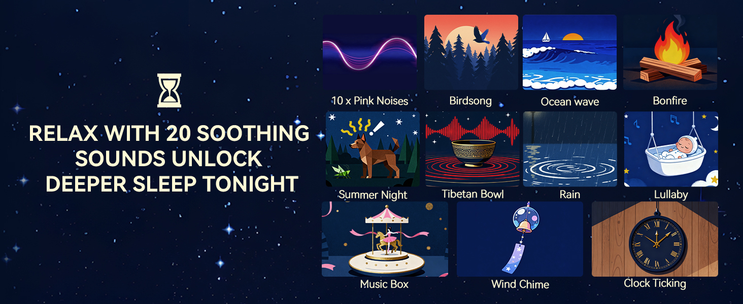 20 soothing sounds
