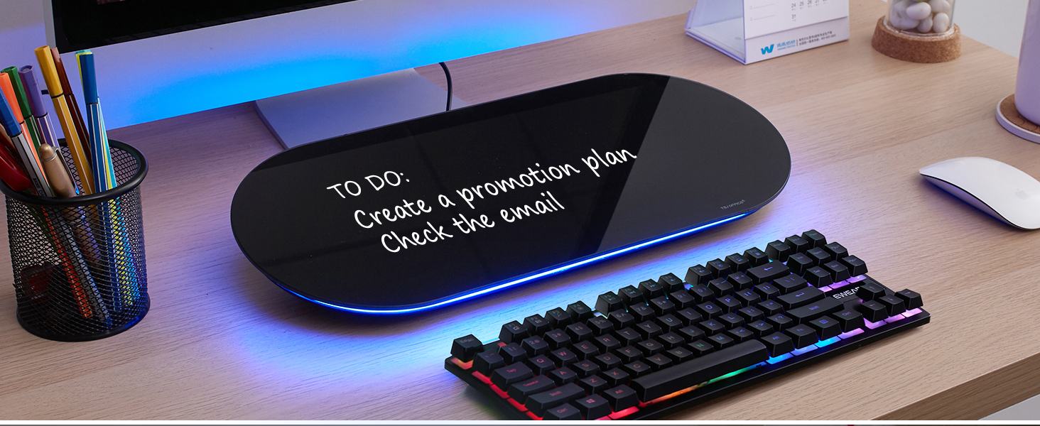 led dry erase board