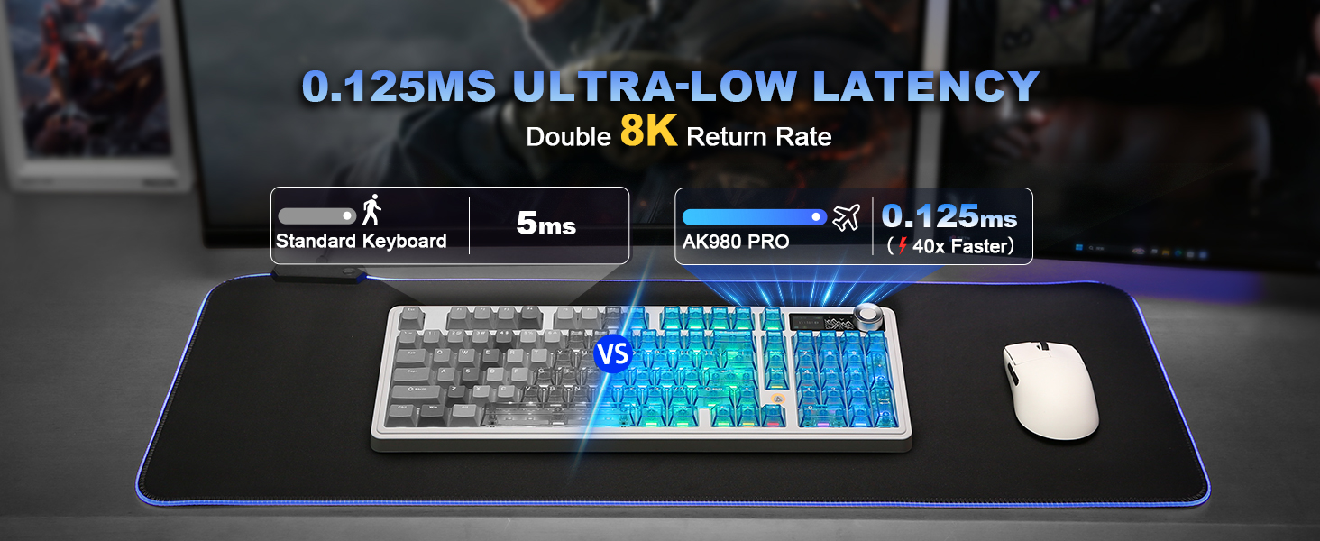 AK980 V2 Pro Wireless Mechanical Keyboard