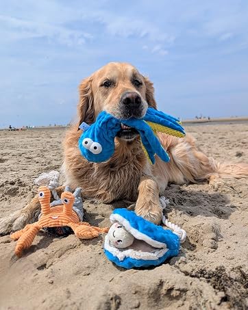 octopus dog toys
