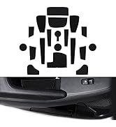 YEE PIN for Kia Seltos Center Console Liner Door Gate Slot Mats Door Mats Fit for 2021 2022 2023 ...