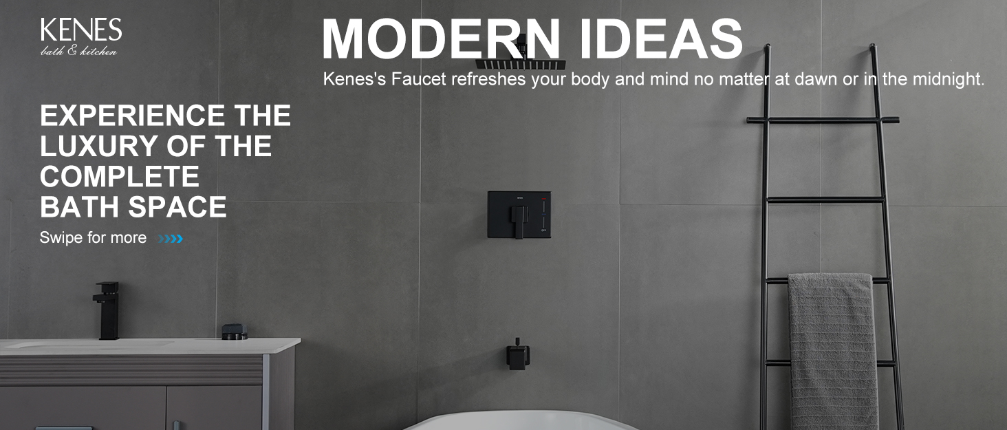 KENES Pop Up Bathroom Sink Drain