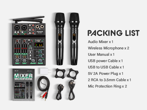 karaoke console mixer