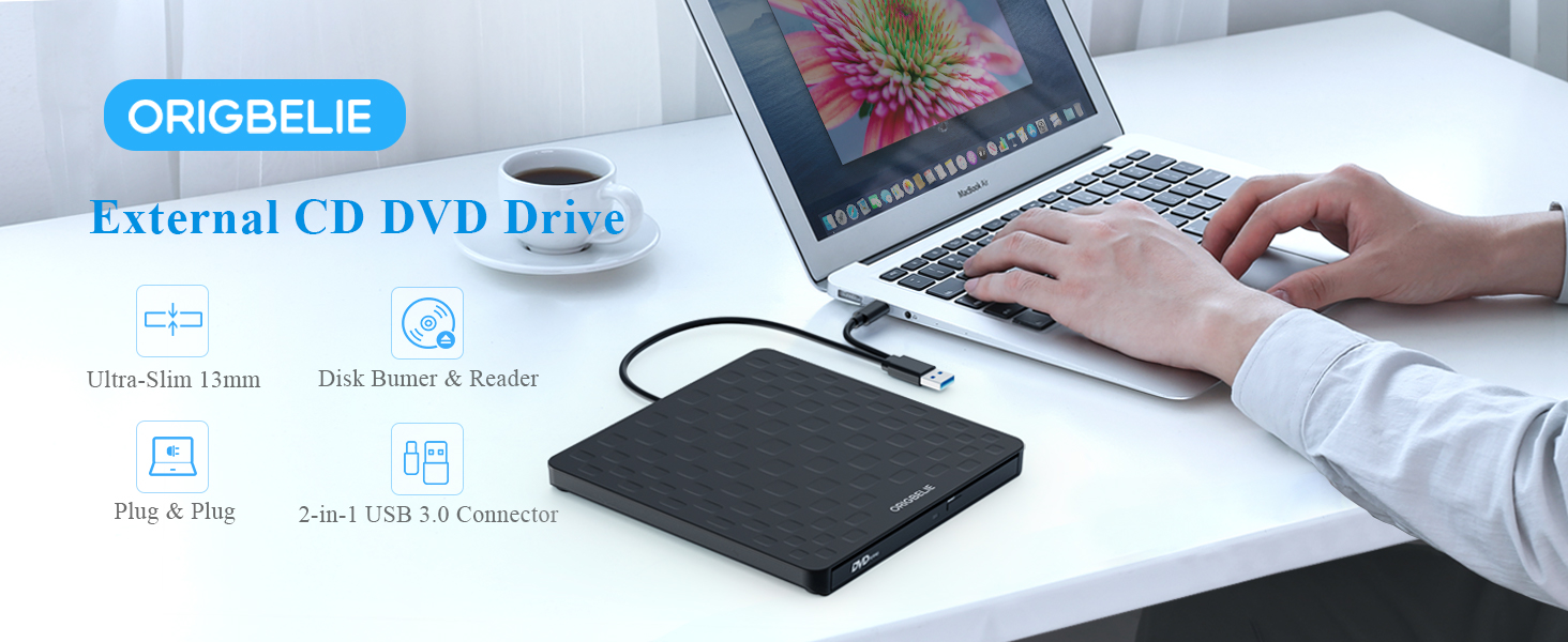 external CD/DVD drive for laptop