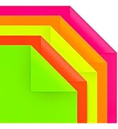 Hygloss Neon Poster Board - 22x28-Inch Fluorescent Double-Sided Color Cardstock Paper - 25 Sheets...