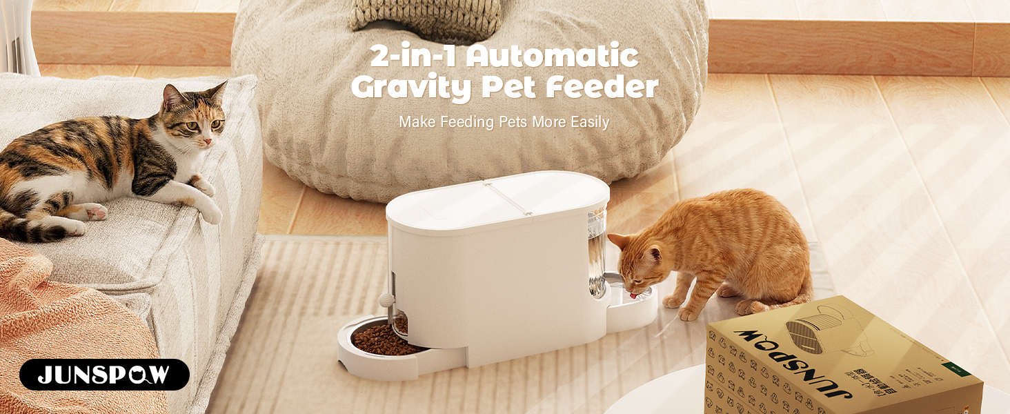 2-in-1 Automatic Pet Feeder