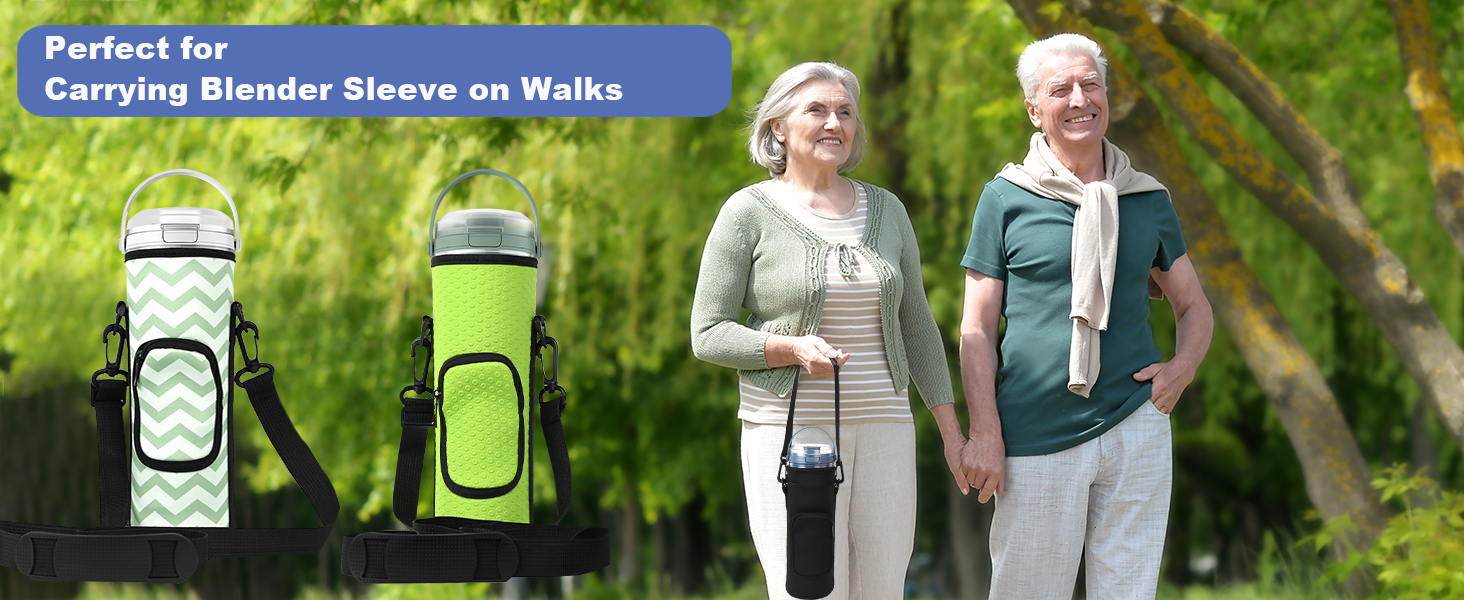 Portable Blender Sleeve Perfect for Taking the Blender on Walks