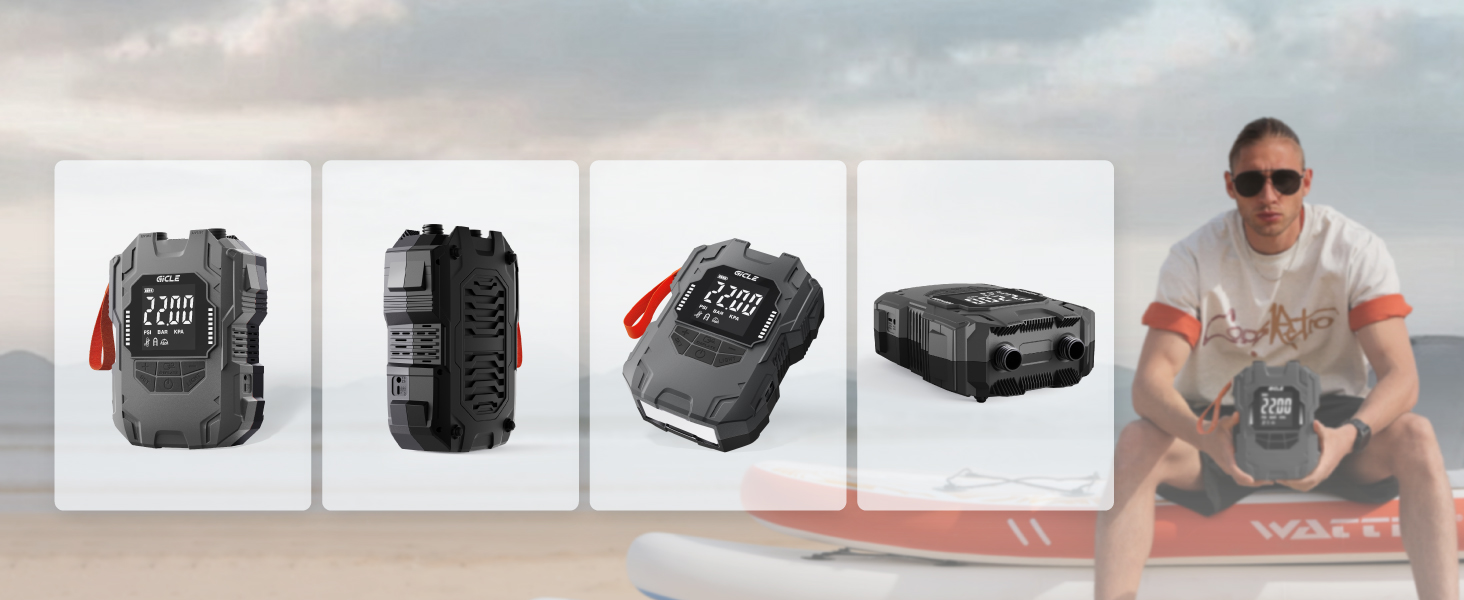 paddle board pump electric portable
