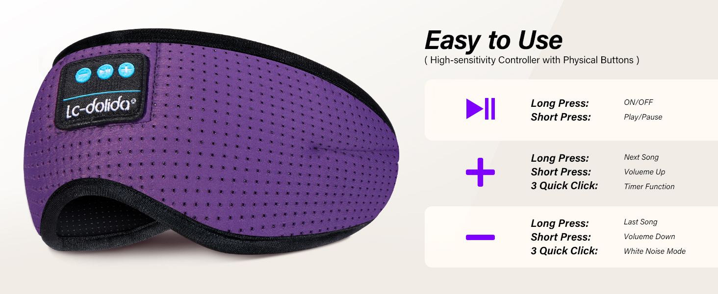 Bluetooth sleep mask