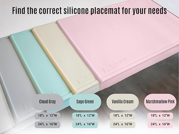 kid placemats for dining table silicone baby mat polymer clay mat feeding mat baby