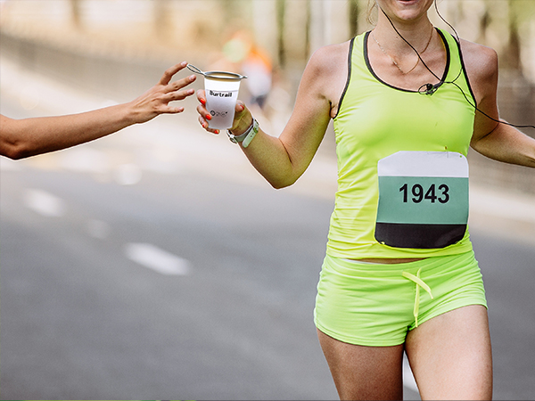 collapsible cup for running