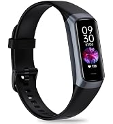 Fitness Tracker with 24/7 Heart Rate, Blood Pressure Sleep Monitor, Waterproof Activity Trackers,...