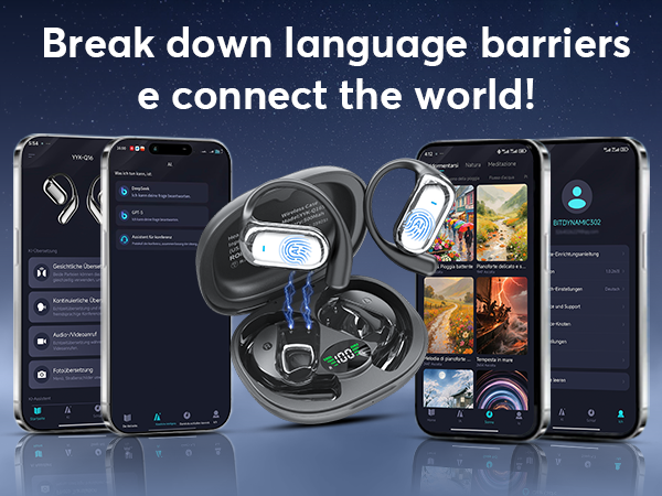 AI translation earbuds