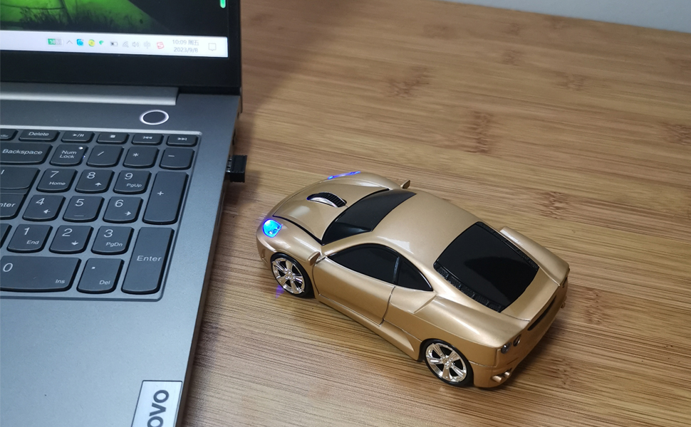 Cool Sports Car Shaped Wireless Mouse