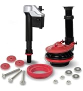 Korky 5010MP Large 3-inch Complete Repair Kit Fixes: Running, Noisy, No/Slow Refill, and No/Weak ...