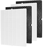 116130 Replacement Filter H for Winix 5500-2 Am80 Plasmawave Air Purifier True HEPA Carbon Filter...