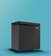 EUHOMY 1.8 Cu.Ft Chest Freezer with Removable Basket, Small Deep Freezer Adjustable Thermostat, Q...
