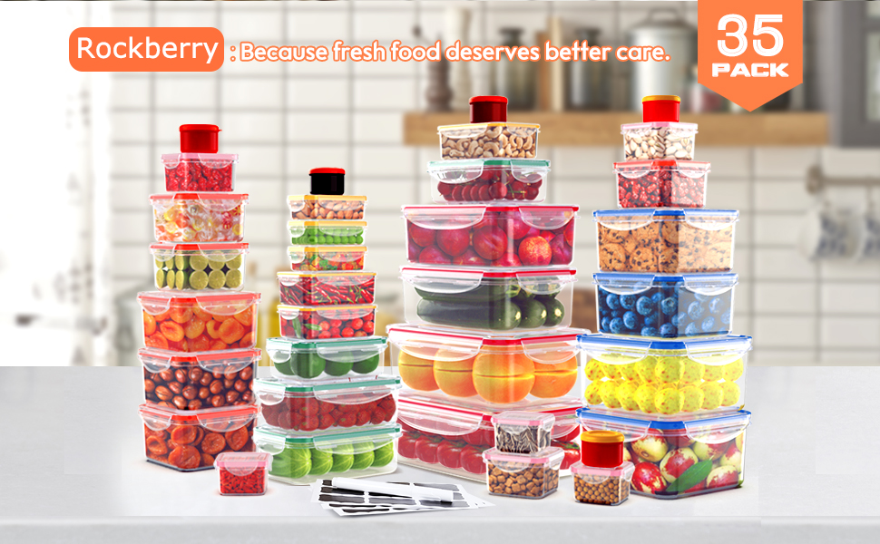 Food Storage Containers with Lids