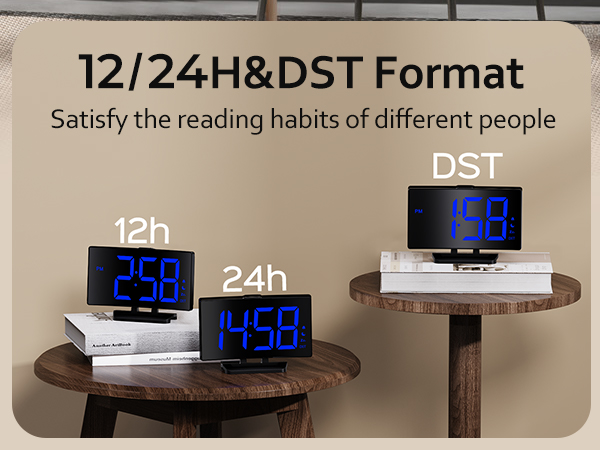 Digital Alarm Clocks for Bedrooms